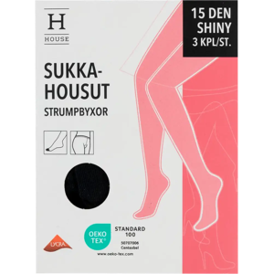 House naisten sukkahousut shiny 15 den 3-pack - Naiset - Size: 42-44 House naisten sukkahousut shiny 15 den 3-pack - Naiset - Size: 42-44
