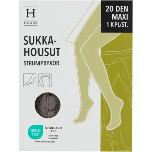 House naisten sukkahousut maxi 20 den plus-koko Soft Grey koko 48-52 - Naiset - Size: 48-52 House naisten sukkahousut maxi 20 den plus-koko Soft Grey koko 48-52 - Naiset - Size: 48-52