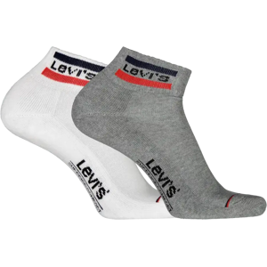 Levi's Mid Cut Sportswear Logo 2-pack sukat - Miehet - Size: 39/42 Levi's Mid Cut Sportswear Logo 2-pack sukat - Miehet - Size: 39/42