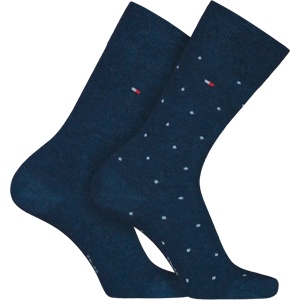 Tommy Hilfiger Dot 2-pack sukat - Miehet - Size: 39/42 Tommy Hilfiger Dot 2-pack sukat - Miehet - Size: 39/42