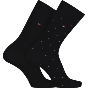 Tommy Hilfiger Dot 2-pack sukat - Miehet - Size: 39/42 Tommy Hilfiger Dot 2-pack sukat - Miehet - Size: 39/42