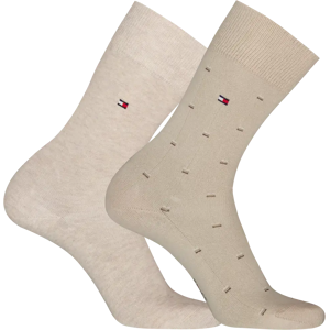 Tommy Hilfiger Micro Pattern 2-pack sukat - Miehet - Size: 39/42 Tommy Hilfiger Micro Pattern 2-pack sukat - Miehet - Size: 39/42