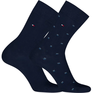 Tommy Hilfiger Micro Pattern 2-pack sukat - Miehet - Size: 43/46 Tommy Hilfiger Micro Pattern 2-pack sukat - Miehet - Size: 43/46