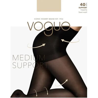 Vogue Support sukkahousut 40 den - Naiset - Size: 44-46 Vogue Support sukkahousut 40 den - Naiset - Size: 44-46