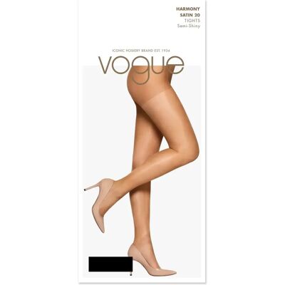 Vogue Harmony Satin sukkahousut 20 den - Naiset - Size: 44-48 Vogue Harmony Satin sukkahousut 20 den - Naiset - Size: 44-48