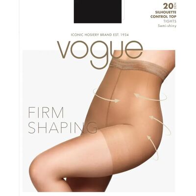 Vogue Silhouette Control Top sukkahousut 20 den - Naiset - Size: 44-46 Vogue Silhouette Control Top sukkahousut 20 den - Naiset - Size: 44-46
