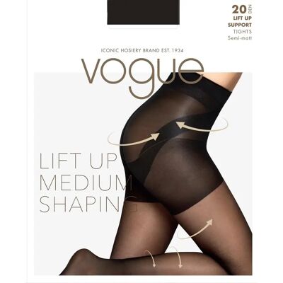 Vogue Lift Up Support sukkahousut 20 den - Naiset - Size: 40-42 Vogue Lift Up Support sukkahousut 20 den - Naiset - Size: 40-42