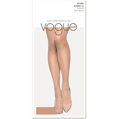 Vogue sukkahousut Silken Sheers 15 den - Naiset - Size: 40-44 Vogue sukkahousut Silken Sheers 15 den - Naiset - Size: 40-44