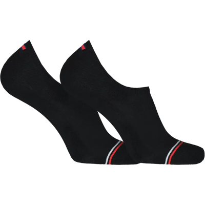 Tommy Hilfiger Tommy Jeans Iconic 2-pack footiesukat - Miehet - Size: 43/46 Tommy Hilfiger Tommy Jeans Iconic 2-pack footiesukat - Miehet - Size: 43/46
