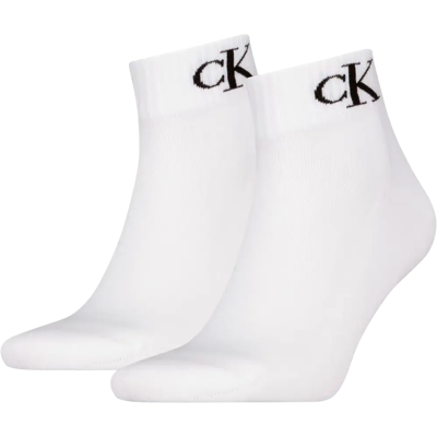 Calvin Jeans Monogram 2-pack quartersukat - Miehet - Size: 39/42 Calvin Jeans Monogram 2-pack quartersukat - Miehet - Size: 39/42