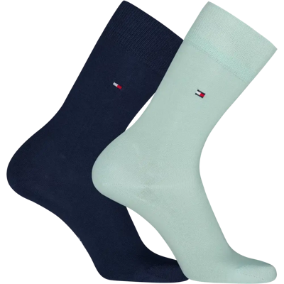 Tommy Hilfiger Classic 2-pack sukat - Miehet - Size: 39/42 Tommy Hilfiger Classic 2-pack sukat - Miehet - Size: 39/42