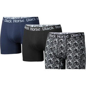 Black Horse 3-pack bokserit - Miehet - Size: XXL Black Horse 3-pack bokserit - Miehet - Size: XXL