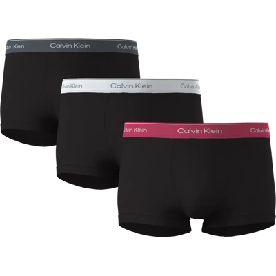 Calvin Icon Cotton Stretch 3-pack trunk alushousut - Miehet - Size: L Calvin Icon Cotton Stretch 3-pack trunk alushousut - Miehet - Size: L