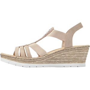 Rieker kiilapohjasandaalit - Size: 39 Rieker kiilapohjasandaalit - Size: 39