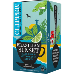 Clipper Luomu Brazilian sunset hauduke 20ps/40g Clipper Luomu Brazilian sunset hauduke 20ps/40g