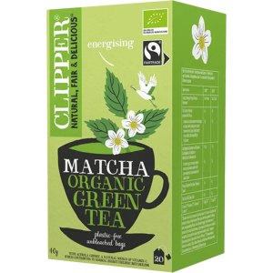 Clipper Luomu Vihreä tee & matcha 20ps/40g Reilu kauppa Clipper Luomu Vihreä tee & matcha 20ps/40g Reilu kauppa