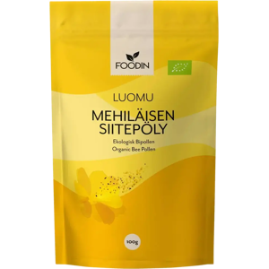 Foodin Mehiläisen siitepöly luomu 100g Foodin Mehiläisen siitepöly luomu 100g
