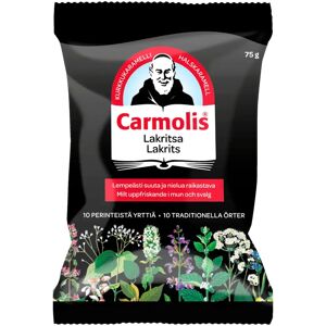 Carmolis Lakritsi yrttikaramelli 72 g Carmolis Lakritsi yrttikaramelli 72 g