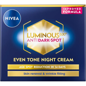 Nivea Yönkosteuttava voide Luminous 630 - Vastaa tummia läiskiä - Kaikki ihotyypit Nivea Yönkosteuttava voide Luminous 630 - Vastaa tummia läiskiä - Kaikki ihotyypit