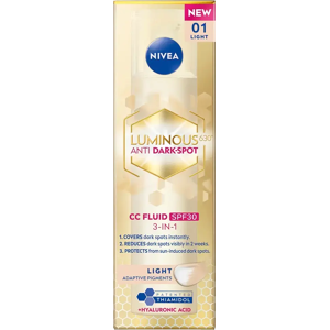 NIVEA Kevyt CC-voide - Anti Pimeät Läikät - SPF30 NIVEA Kevyt CC-voide - Anti Pimeät Läikät - SPF30