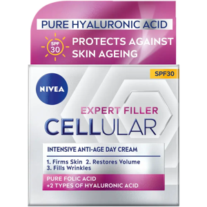NIVEA 50ml Cellular Expert Filler Intensive Anti-Age Day Cream SK30 -päivävoide NIVEA 50ml Cellular Expert Filler Intensive Anti-Age Day Cream SK30 -päivävoide