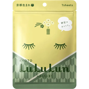 LuLuLun Premium Sheet Mask Kyoto Green Tea 7-pack kangasnaamiot 7 kpl LuLuLun Premium Sheet Mask Kyoto Green Tea 7-pack kangasnaamiot 7 kpl