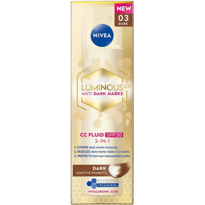 NIVEA SK30 Tumma CC-Voide - Anti tummia läiskiä, 40ml NIVEA SK30 Tumma CC-Voide - Anti tummia läiskiä, 40ml