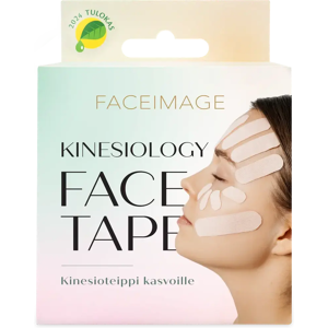 Faceimage kinesioteippi kasvoille Regular 2 x 25cm x 5m Faceimage kinesioteippi kasvoille Regular 2 x 25cm x 5m