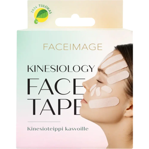 Faceimage Herkän ihoinen kasvoteippisarja - 2x2cm, 5m - Kasvojen kohotus & ryppyhoito Faceimage Herkän ihoinen kasvoteippisarja - 2x2cm, 5m - Kasvojen kohotus & ryppyhoito