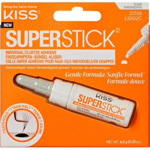 Kiss Superstick Cluster Lash Adhesive ripsitupsuliima 65g Kiss Superstick Cluster Lash Adhesive ripsitupsuliima 65g