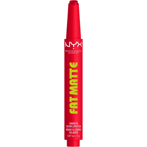 NYX Professional Makeup Fat Matte Slick Click -huulipuna 8 ml - Size: VAKIO NYX Professional Makeup Fat Matte Slick Click -huulipuna 8 ml - Size: VAKIO