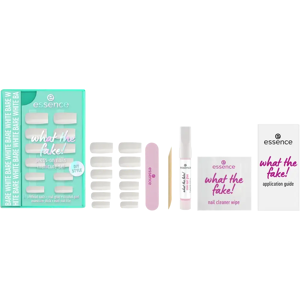 Essence what the fake! PRESS-ON NAILS manicure set 04 BARE WHITE 28 st - Size: 04 Essence what the fake! PRESS-ON NAILS manicure set 04 BARE WHITE 28 st - Size: 04