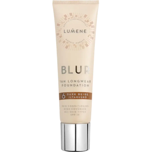 Lumene - Blur 16h Longwear Foundation SPF 15 - Tumman Beiget - Meikkivoide Lumene - Blur 16h Longwear Foundation SPF 15 - Tumman Beiget - Meikkivoide