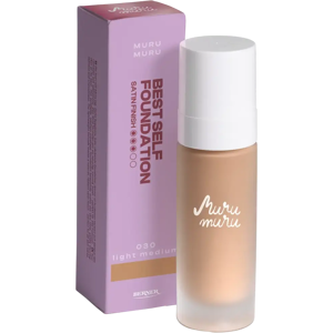 Murumuru Best Self Foundation meikkivoide 30ml 030 Light Medium - Size: 30 ml Murumuru Best Self Foundation meikkivoide 30ml 030 Light Medium - Size: 30 ml
