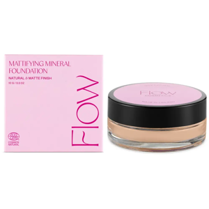 Flow Cosmetics Mattifying Mineral Foundation Warm04 (Amber) 10g mineraalimeikkipohja - Size: 10 g Flow Cosmetics Mattifying Mineral Foundation Warm04 (Amber) 10g mineraalimeikkipohja - Size: 10 g