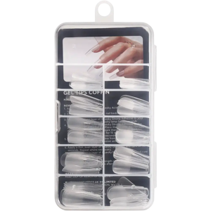 Bluesky Soft Gel Kokokynnen Tipit Coffin Bluesky Soft Gel Kokokynnen Tipit Coffin