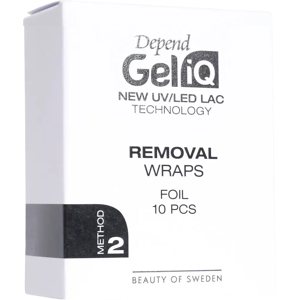 Depend Gel iQ Poistofoliot - 10 kpl Metodi 2 varten Depend Gel iQ Poistofoliot - 10 kpl Metodi 2 varten