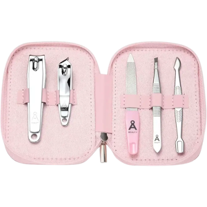 Åhléns Å Beauty Nail set -kynsienhoitosetti vaaleanpunainen Åhléns Å Beauty Nail set -kynsienhoitosetti vaaleanpunainen