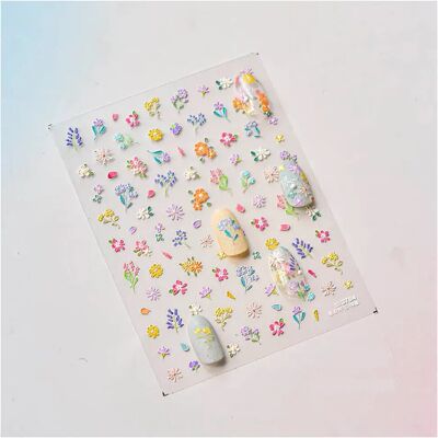 CesarsShop Kynsitarrat Spring Flowers CesarsShop Kynsitarrat Spring Flowers