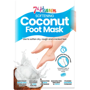 7th Heaven Coconut Foot Mask sukat 1 Pari 7th Heaven Coconut Foot Mask sukat 1 Pari