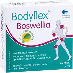 Bodyflex Boswellia Boswellia serrata -uutekapseli 60 kaps Bodyflex Boswellia Boswellia serrata -uutekapseli 60 kaps