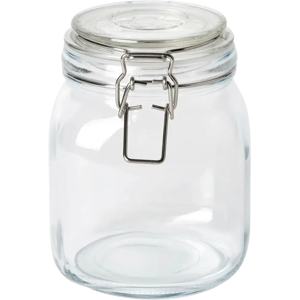 Åhléns Home BISTRO Lasipurkki kannella 1L kirkas - Size: 1L Åhléns Home BISTRO Lasipurkki kannella 1L kirkas - Size: 1L