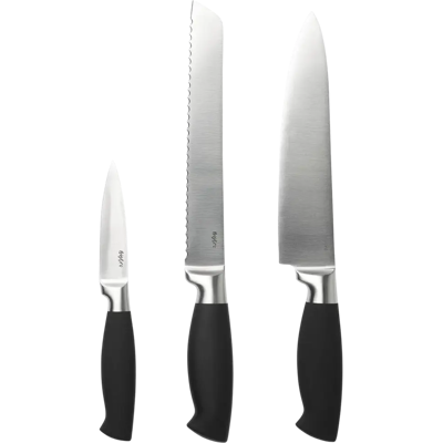Åhléns Åhlens Home Bistro veitsisetti 3 kpl hopea - Size: 10 cm 20 cm 20 cm Åhléns Åhlens Home Bistro veitsisetti 3 kpl hopea - Size: 10 cm 20 cm 20 cm