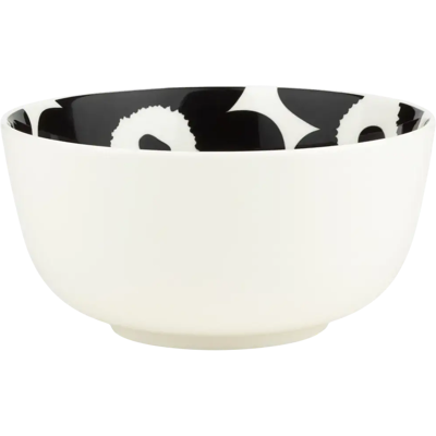 Marimekko Unikko keramiikkakulho - 900 ml - Musta Marimekko Unikko keramiikkakulho - 900 ml - Musta