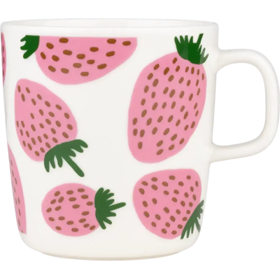 Marimekko Mansikka muki 4 dl - Size: 4 dl Marimekko Mansikka muki 4 dl - Size: 4 dl