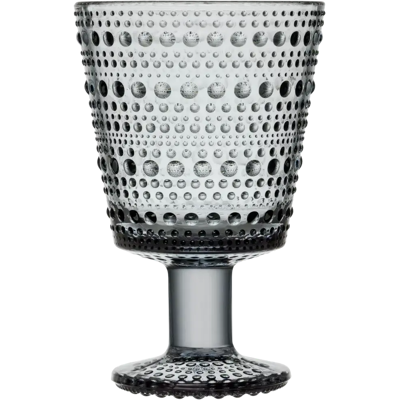 iittala Kastehelmi juomalasi 26cl harmaa 2kpl - Size: 26CL iittala Kastehelmi juomalasi 26cl harmaa 2kpl - Size: 26CL