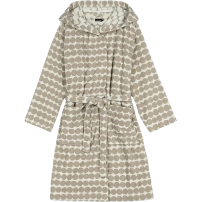 Marimekko Räsymatto Kylpytakki L/XLbeige/valkoinen - Size: L/XL Marimekko Räsymatto Kylpytakki L/XLbeige/valkoinen - Size: L/XL