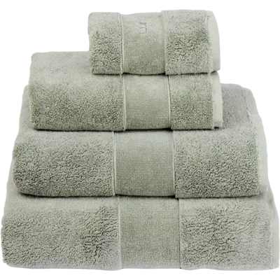 Luin Living Organic Elegance käsipyyhe 50x80cm ash green - Size: 50x80cm Luin Living Organic Elegance käsipyyhe 50x80cm ash green - Size: 50x80cm