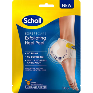 Scholl Exfoliating Heel Mask - Jalkojenhoito - Silkkiset Kantapäät Scholl Exfoliating Heel Mask - Jalkojenhoito - Silkkiset Kantapäät