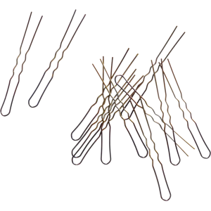 Cailap Hiuspinni hengetön ruskea 5cm Cailap Hiuspinni hengetön ruskea 5cm